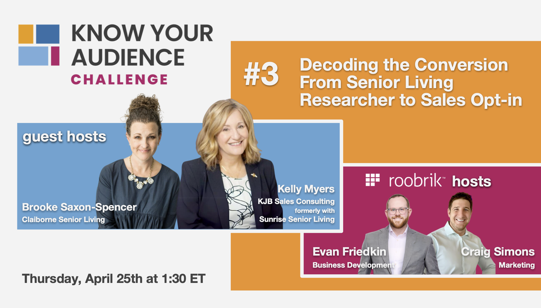 Know Your Audience Challenge (KYAC): Decoding the Conversion From Researcher to Sales Opt-in